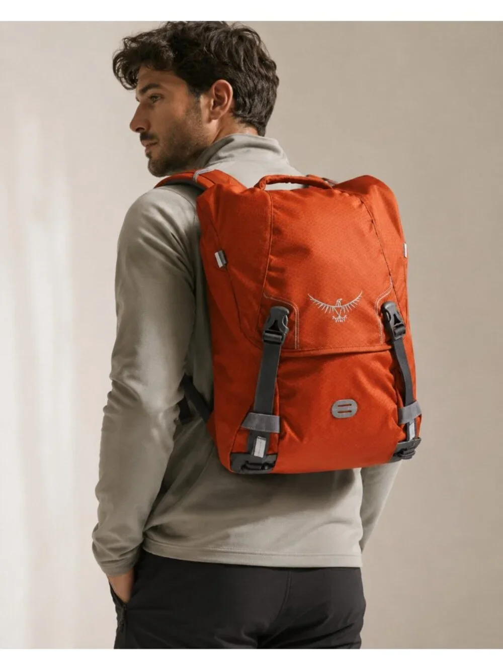 osprey backpack orange Daylite Plus 14 recycled polyester porcelain does it all and does it right Osprey Ultralight Collapsible Stuff Pack